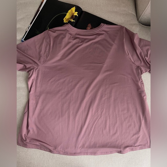 Nike One Training Dri-Fit T-Shirt In Smokey Mauve Size 1X - Picture 11 of 15